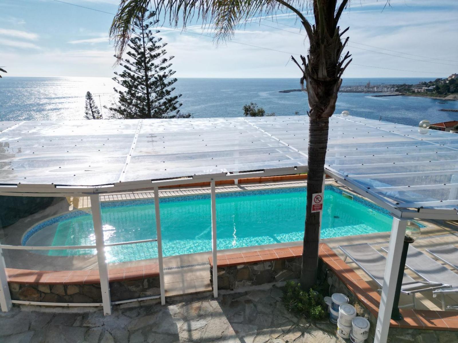 Villa Del Mare Ligure Terme & Spa Piscina A 37 Gradi Santo Stefano al Mare Exterior photo